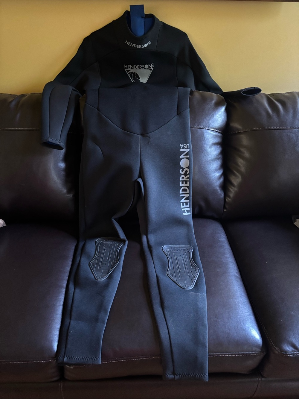 Henderson Men's Black Full Wetsuit
